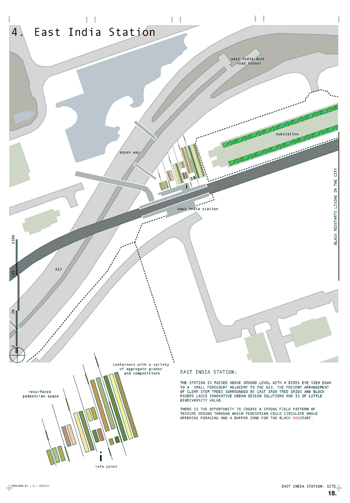 East India Station plan